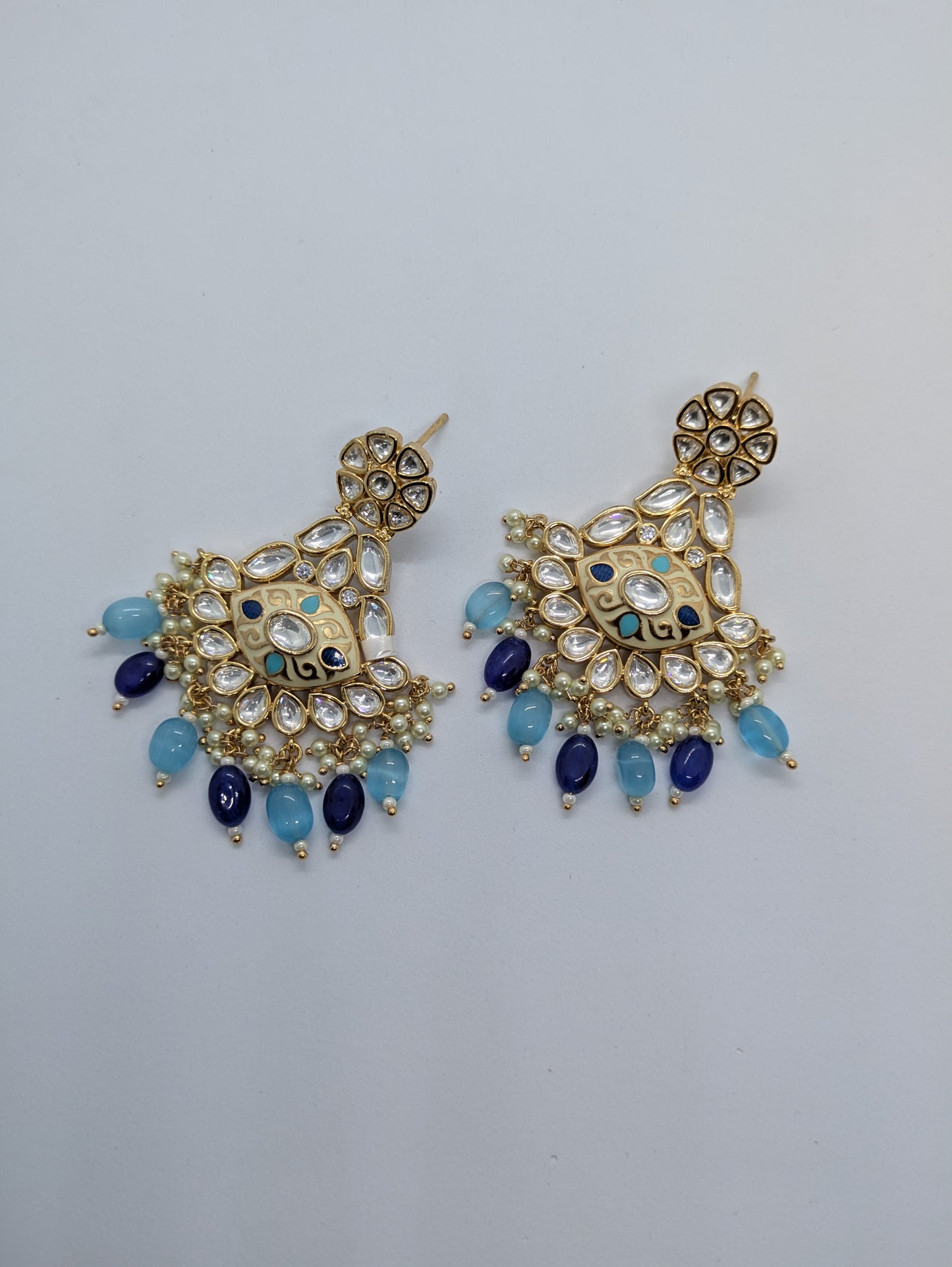 Blue Dream Kundan Chandbaalis