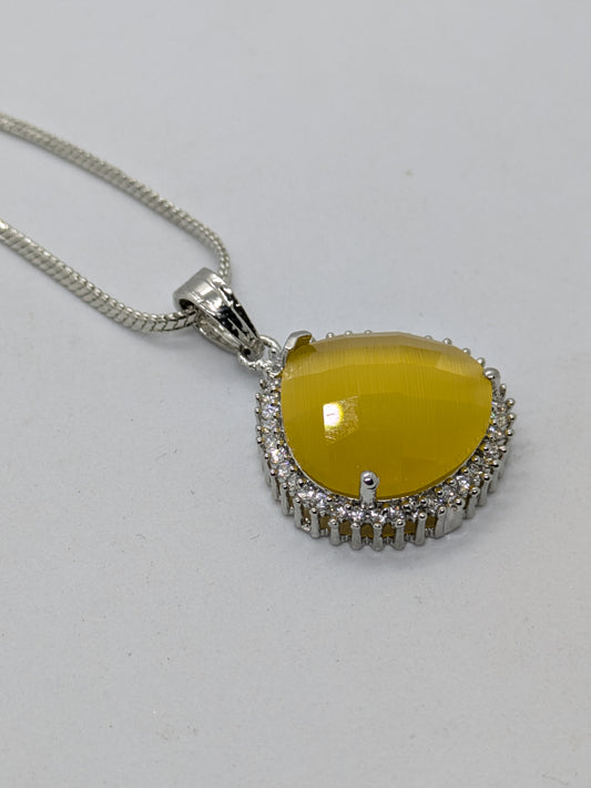 Golden Aura Pendant Set