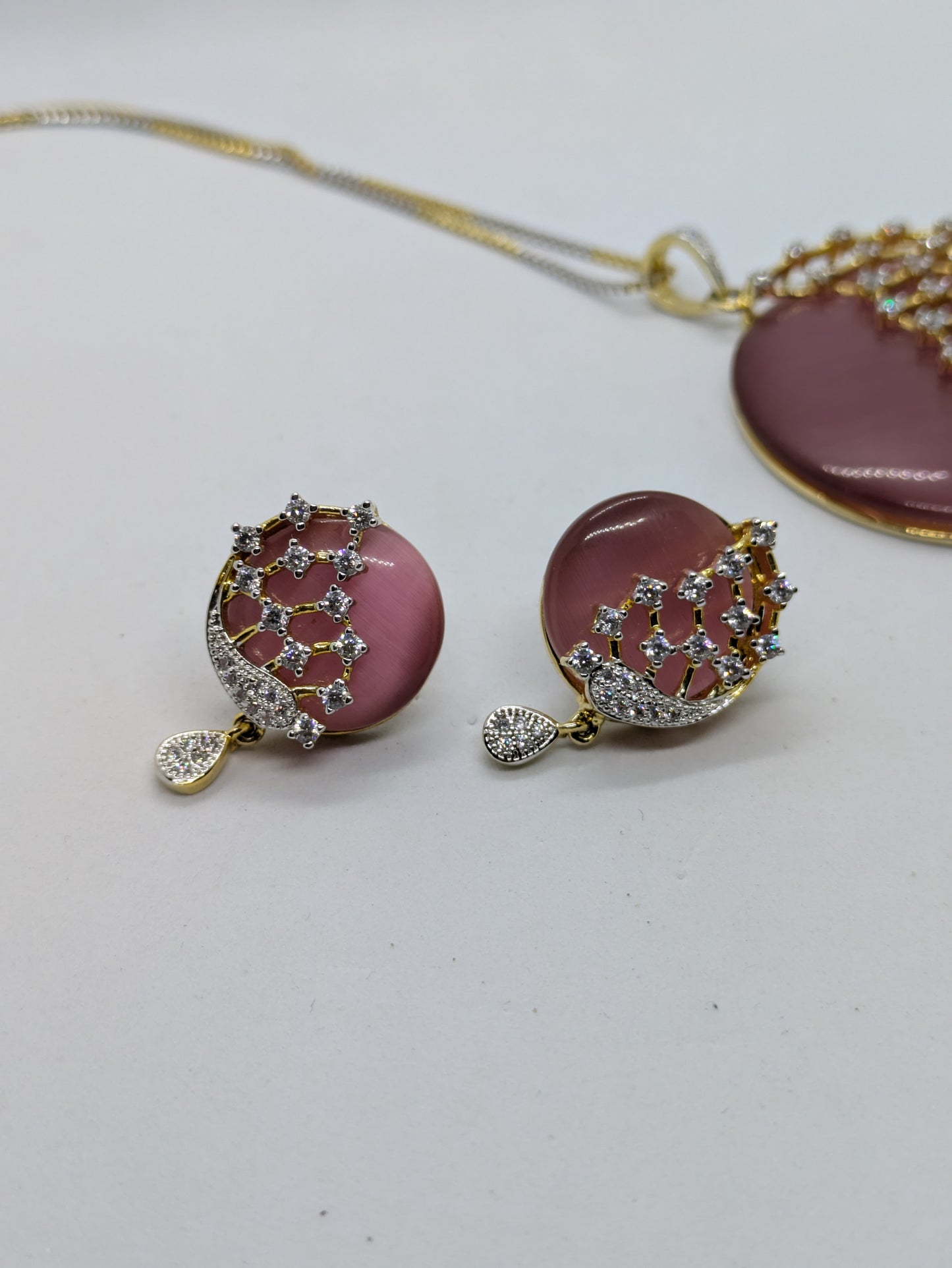 Rosé Radiance Pendant Set