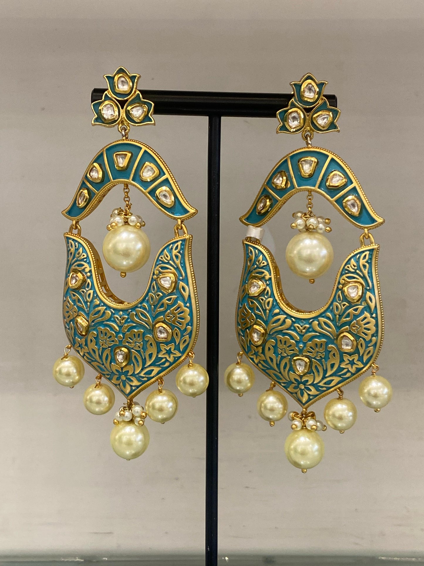 Teal Royal Pearl Baalis
