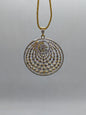 Golden Galaxy Pendant Set