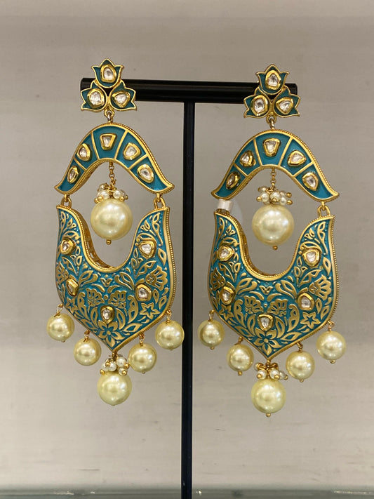 Teal Royal Pearl Baalis